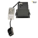 Kadux LED Single DL Set Schwarz 38° 3000K inkl. Treiber für optimale Beleuchtungseinstellungen.