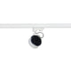 Kalu Track LED Pro Leuchtenkopf inkl. 3P.-Adapter 3000K Weiß auf Hochvolt-Schiene montiert