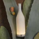 Karman Bacco LED table lamp in bottle shape with rechargeable battery