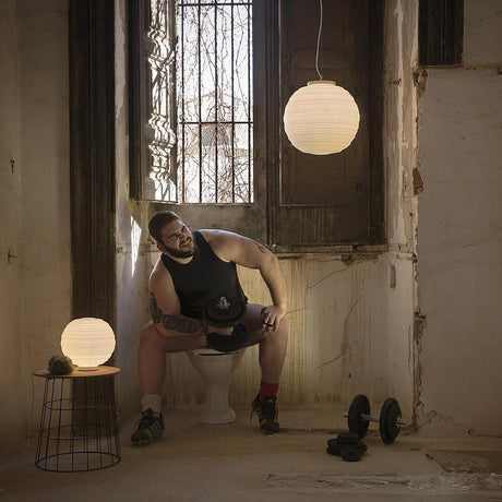 Karman Braille Lampe à suspendre blanche