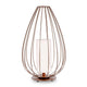 Karman Cell Bodenlampe in Drahtgestänge-Design, inspiriert von Vogelkäfigen und Papierlaternen.