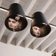 Karman Cupido Schirm für Cupido LED-Balkenlampe mit künstlerischem Motiv, moderne Beleuchtung fürs Zuhause.