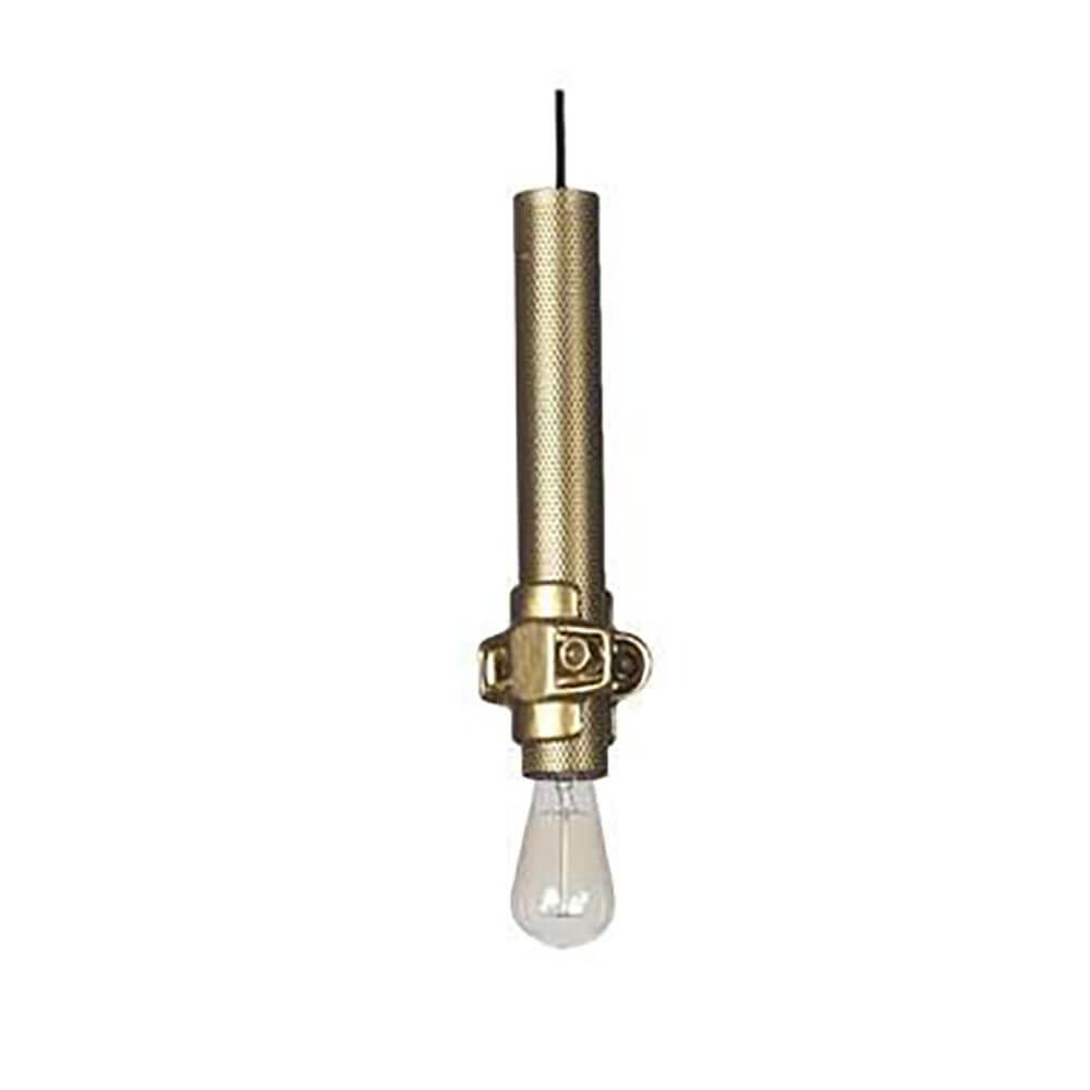 Karman Nando Hängelampe 35cm in elegantem Gold-Design, ideal für moderne und industrielle Innenräume.