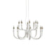 Karman Snoob Kronleuchter in Weiß, Ø 73cm, elegantes Design für moderne und klassische Räume.