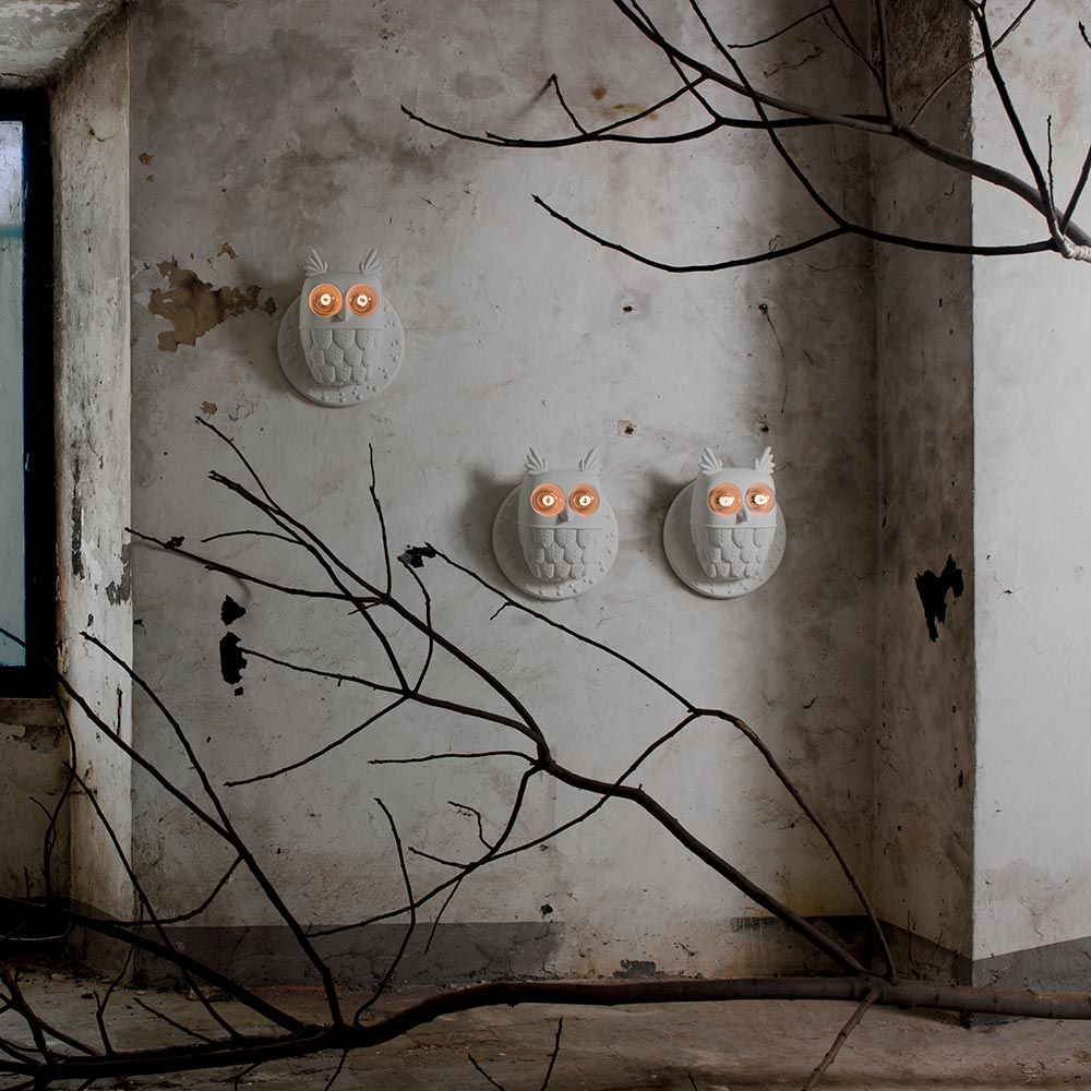 Karman Ti-Vedeo Wall Lamp Owl
