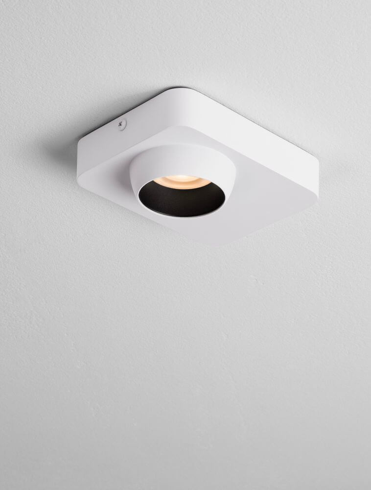 Kedros LED Deckenleuchte 3000K in modernem Design, ideal für den Flur.