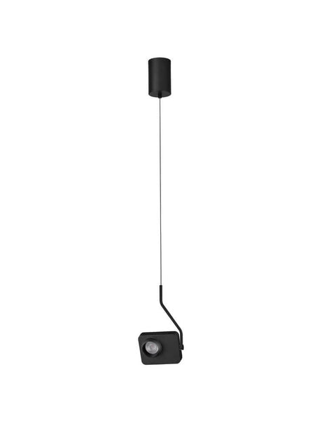 Kedros LED pendant light 3000K in black with modern design and adjustable height
