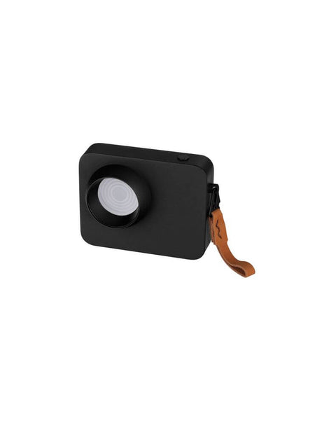 Kedros LED Bordlampe 3000K i elegant sort med kameradesign