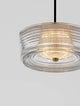 Keros LED Pendelleuchte 3000K Gold - Moderne Pendelleuchte aus Stahl und Acryl mit integrierter Lichtquelle.