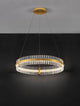 Kezo LED Pendelleuchte Ø 78cm 3000K Gold elegant und modern, Glamour-Stil mit hochwertigen Materialien.