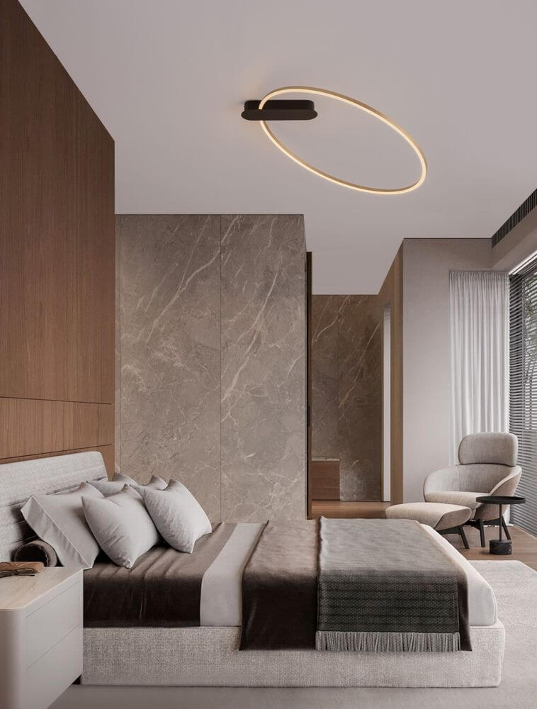 Kiklos LED Deckenleuchte Ø 64cm 3000K