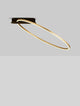 Kiklos LED Deckenleuchte Ø 64cm 3000K mit elegantem Design und warmweißem Licht.