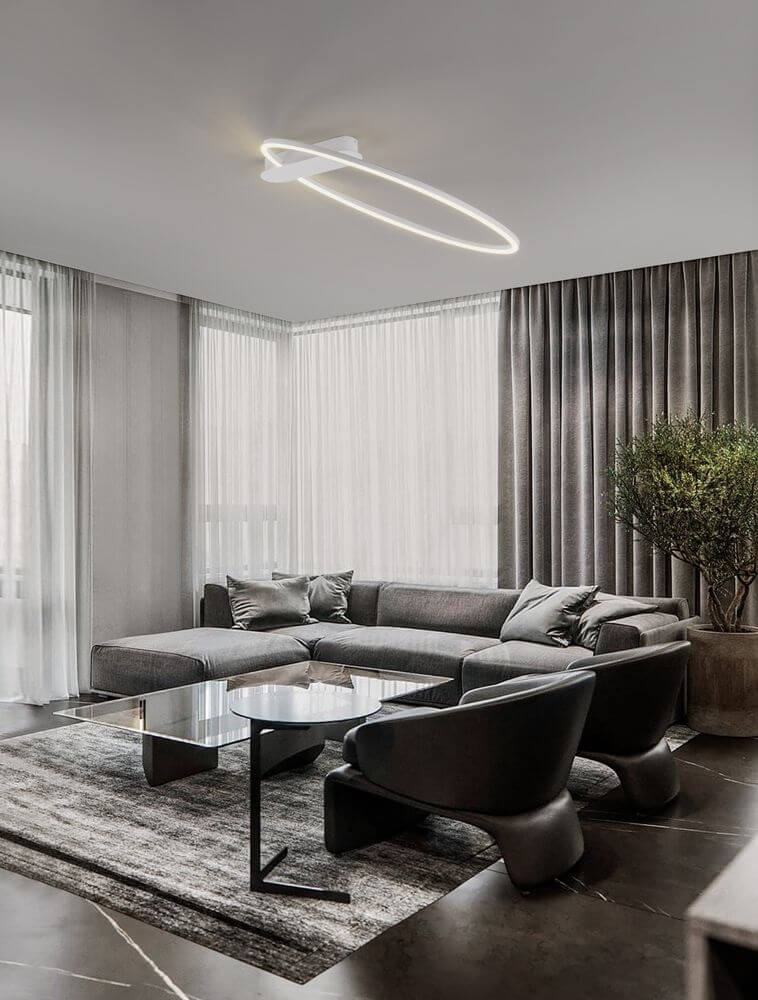 Kiklos LED Deckenleuchte Ø 64cm 3000K