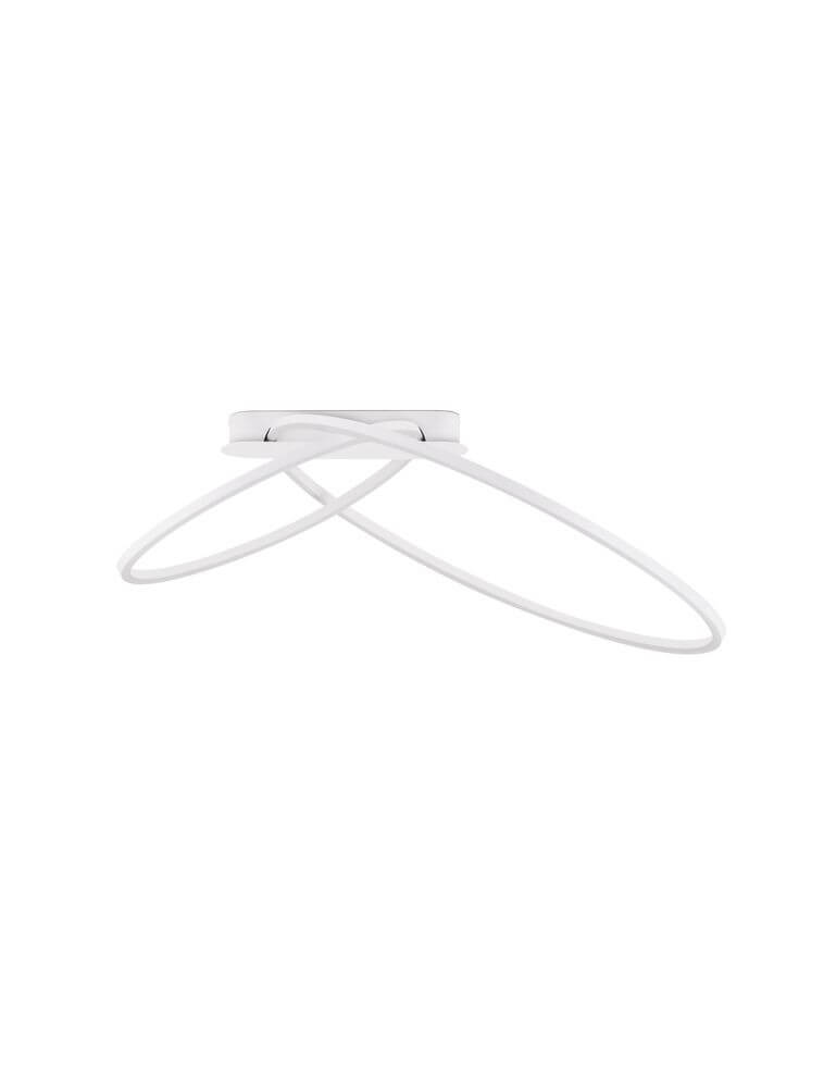 Kiklos LED Deckenleuchte 2-flammig in modernem Design mit Ø 72cm und warmem Licht von 3000K.
