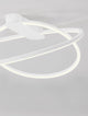 Kiklos LED Deckenleuchte 2-flammig Ø 72cm mit warmweißem Licht bei 3000K, modernes Design für jeden Raum.