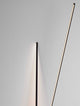 Kimolia LED Stehlampe 2-flammig Ø 22cm 3000K, moderne Beleuchtung mit schlankem Design.