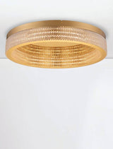 Kinara Deckenleuchte 3000K in Gold mit modernem, elegantem Design und funkelndem Kristallfinish.