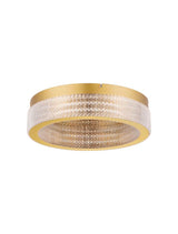 Kinara Deckenleuchte 3000K in Gold mit kristallinem Design für elegantes Ambiente.