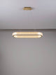 Kinara Pendelleuchte Stadion 3000K Gold - elegante Pendelleuchte mit warmweißem Licht und edlem Gold-Finish.