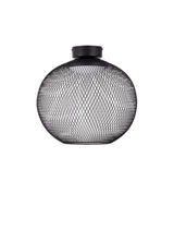 Kinetic LED ceiling light 3000K black