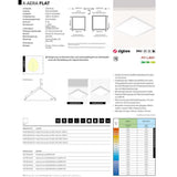 K-Aera Flat LED Einlegeleuchte HCL RGB CCT DALI