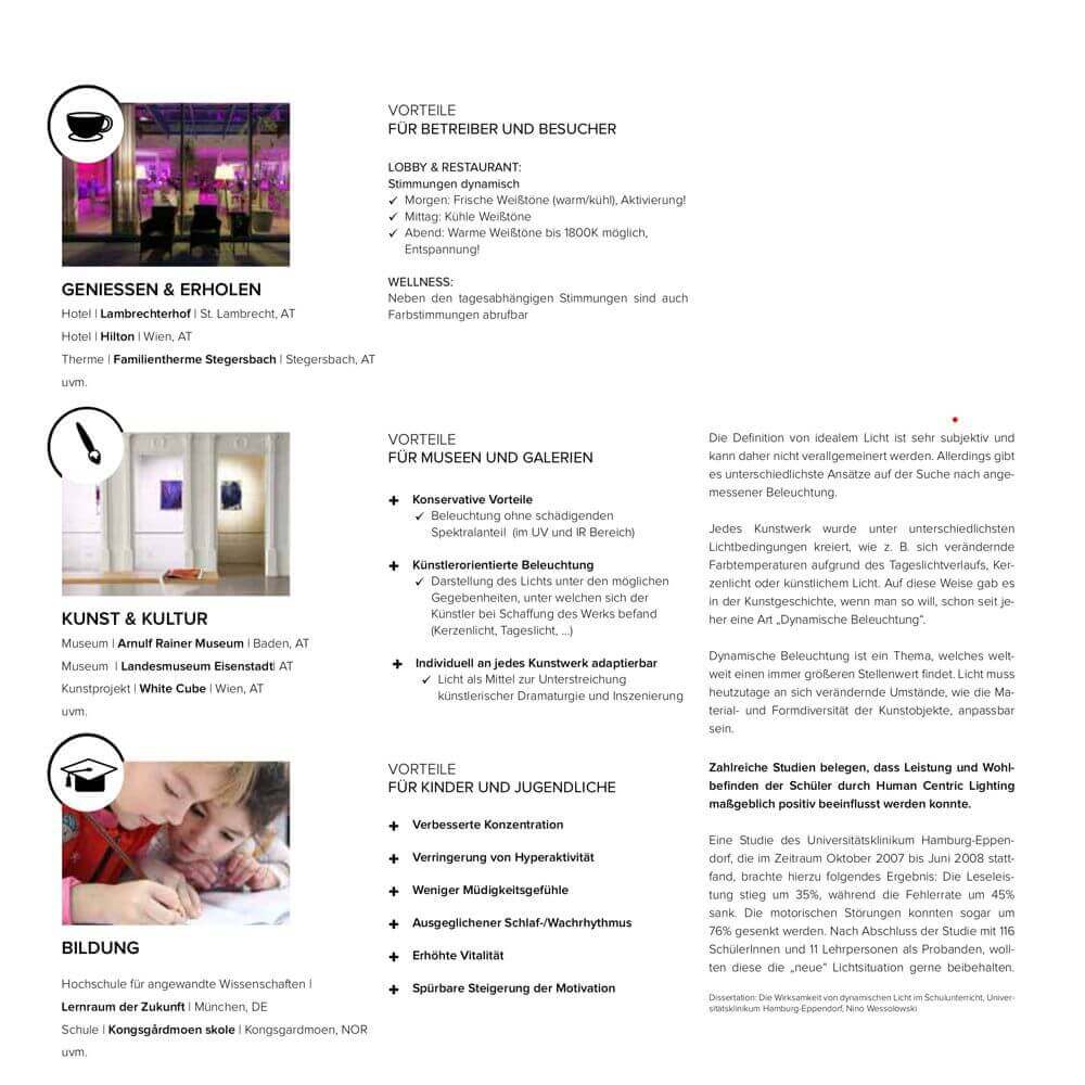 K-Motus HCL daily light installation spot RGBW swiveling neolink dali