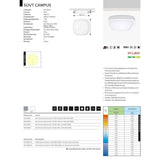 Sovt Campus LED ceiling lamp HCL RGBW daylight neolink dali