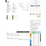 Vibe HCL Lamp lampada a ciondolo RGBW Daylight Course Dali Neolink