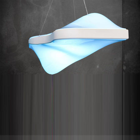 Vibe HCL Pendellampe RGBW Tageslichtverlauf DALI NeoLink mit modernen, eleganten Design und RGB-Beleuchtung.