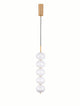 Klelia Pendelleuchte 5-flammig Ø 15cm 3000K Gold