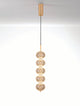 Klelia Pendelleuchte 5-flammig Ø 15cm 3000K Gold