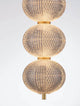 Klelia Pendelleuchte 5-flammig Ø 15cm 3000K Gold