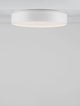 Koi LED Deckenleuchte Ø 48cm 3000K - runde weiße Deckenlampe mit warmweißem Licht.