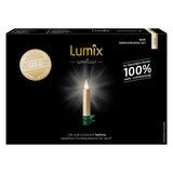 Led Christmas Tree Candles Lumix Superlight Mini Gold Colors Extension