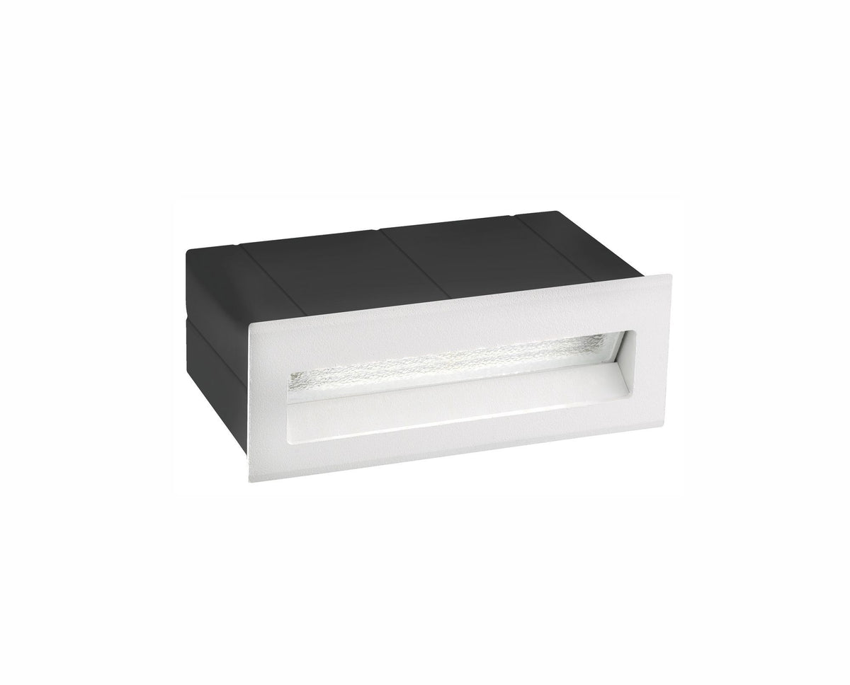 Krypton LED Außenwandeinbauleuchte 13,5 cm Lichtauslass Hor. Slot IP54 (1)