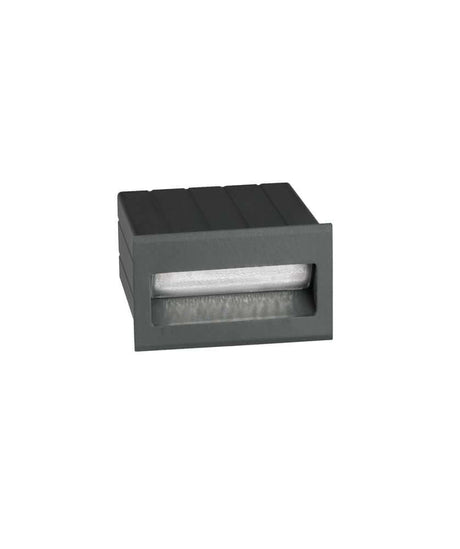 Krypton LED zewnętrzna lampa składania ściany 8,5 cm światła wylotowa HOR. Slot 3000K IP54