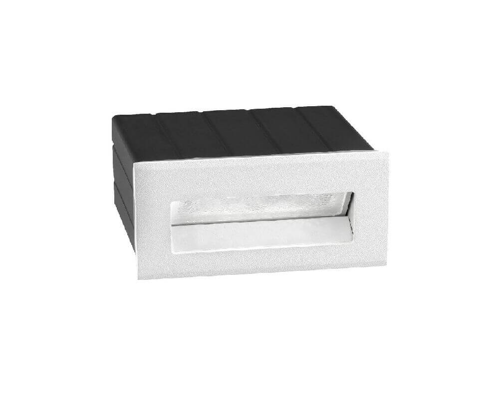Krypton LED Außenwandeinbauleuchte 8,5cm Lichtauslass