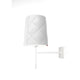 Kundalini Bett- & Wandleuchte New York Glänzend mit modernem Design in Weiß.
