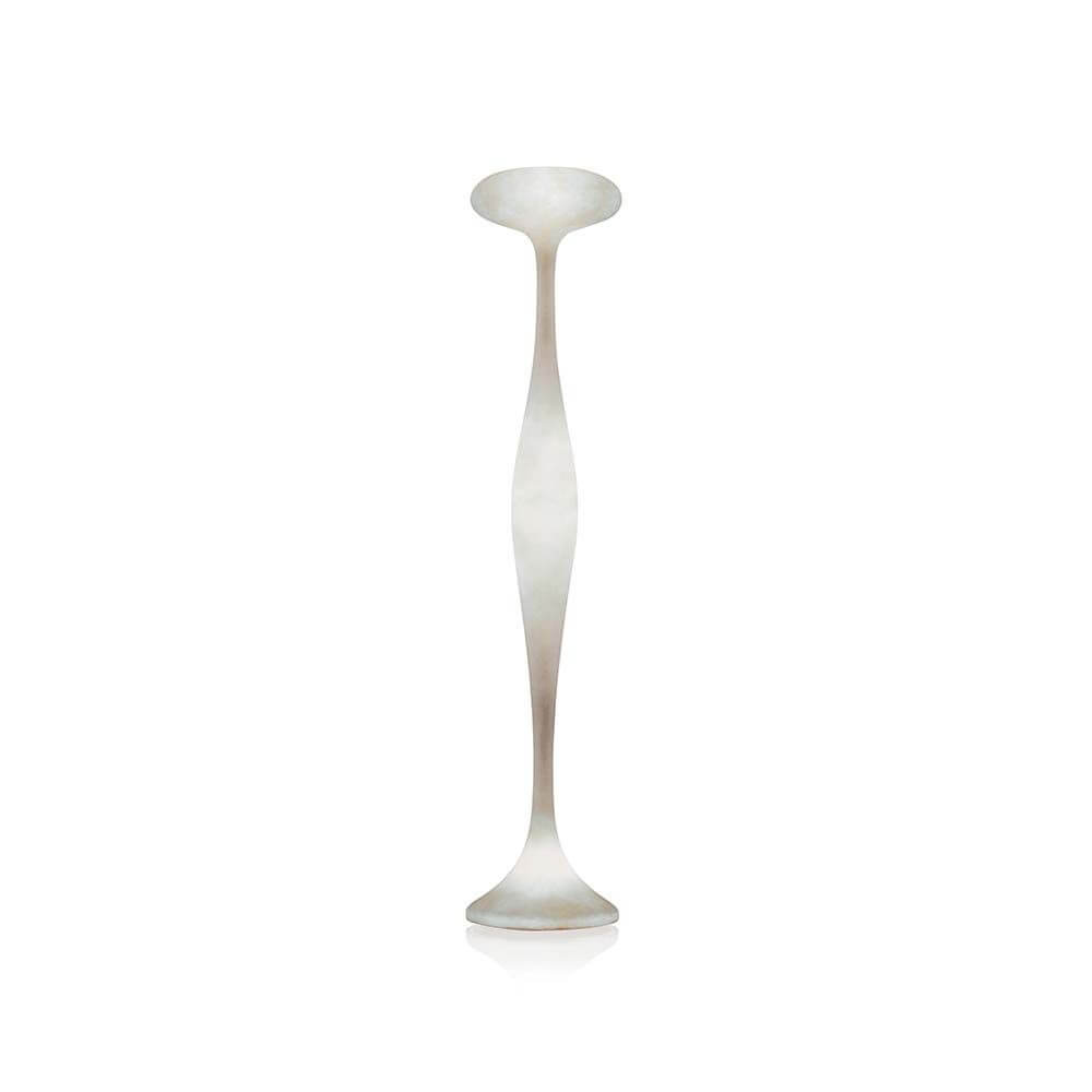 Kundalini Fiberglas Stehlampe Eta 200cm Dimmbar in elegantem Design und Handarbeit gefertigt.