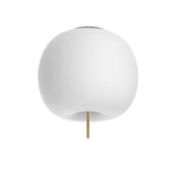 Lampada del soffitto in vetro Kushi Ø 33 cm