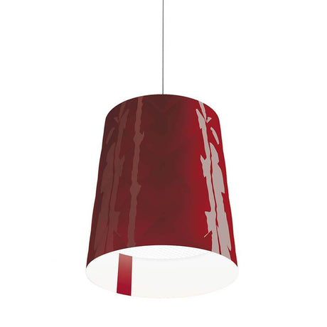 Kundalini pendellampe New York Ø 33 cm med rødt design og moderne uttrykk for stilfulle interiører.