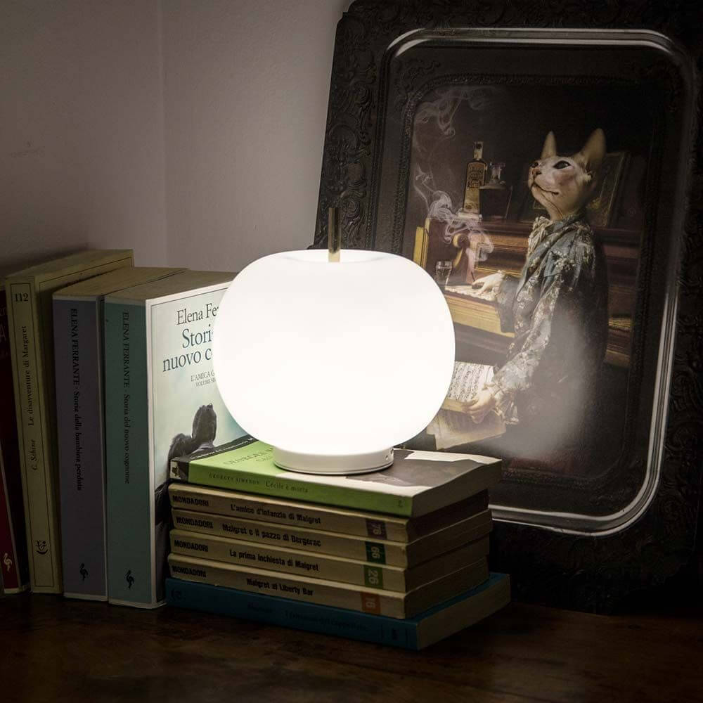 Kundalini førte trådløs lampe Kushi Ø 16 cm