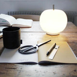 Kundalini LED rechargeable table lamp Kushi Ø 16cm