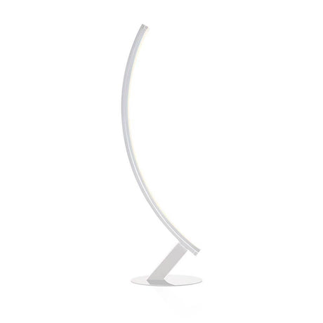 Lampe de sol arc Kundalini LED Kyudo dimmable au design élégant, inspirée de l’art japonais de l’arc.