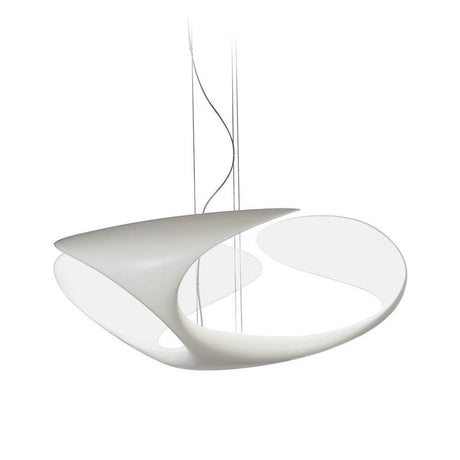 Kundalini LED Pendelleuchte Clover Ø 70cm Dimmbar - moderne, skulpturale Lampe in fließendem Design.