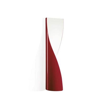 Kundalini LED-vegglampe Evita 38 cm dimbar med moderne design og spiralformet metallkropp.
