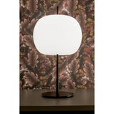 Lampada da tavolo in vetro opale kushi xl 61 cm con dimmer
