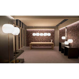 Lampada da tavolo in vetro opale kushi xl 61 cm con dimmer