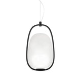 Lampada a sospensione Lanna Ø 22 cm H 40 cm Opal Glass