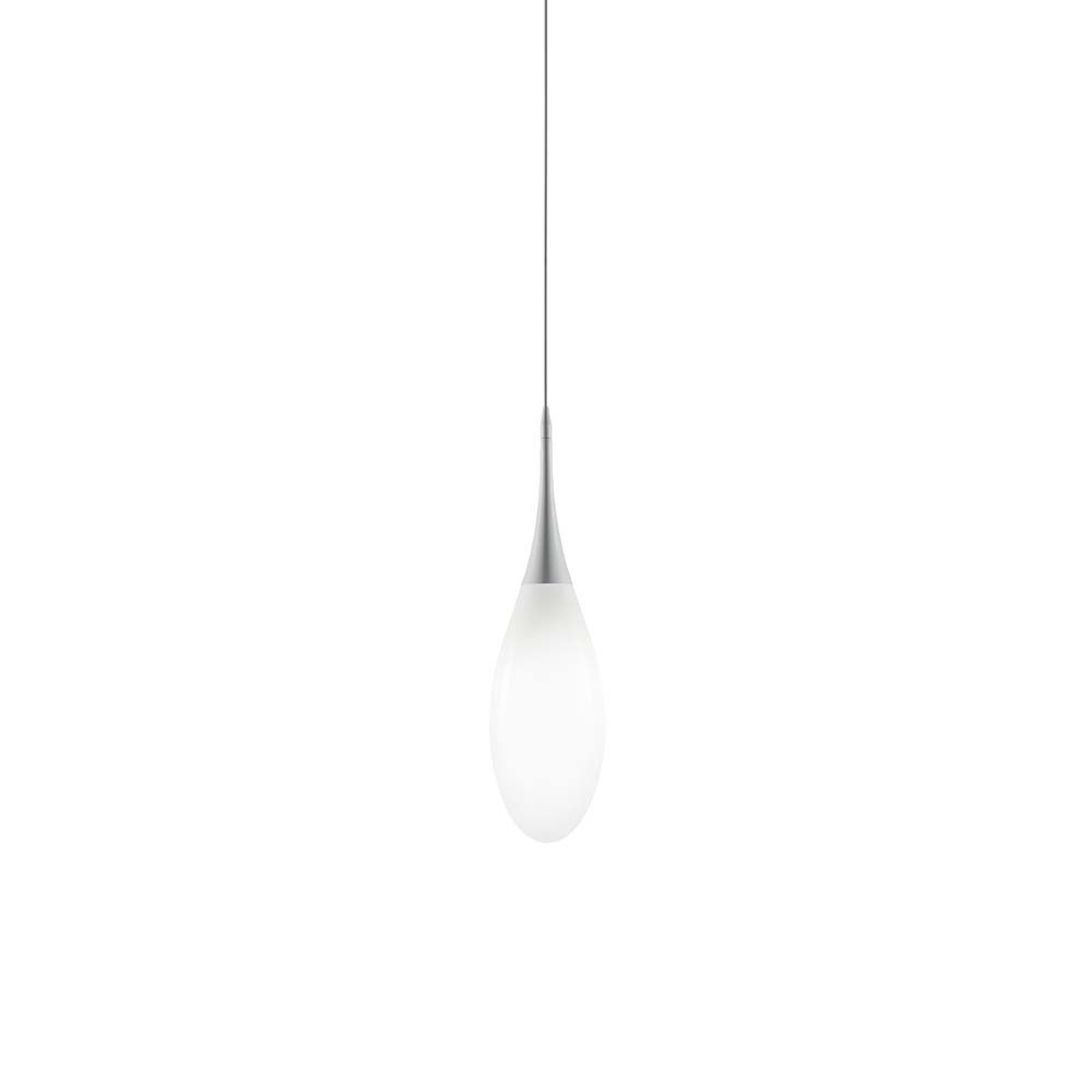 Lampada a ciondolo Spillo 67 cm bianco